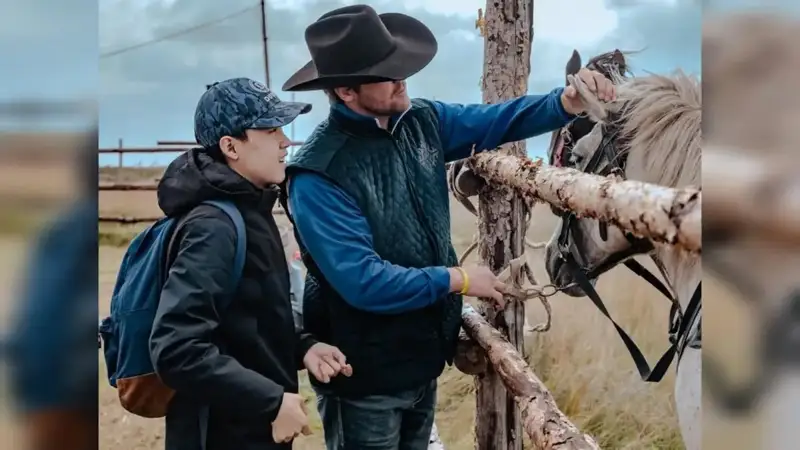 American cowboys visit Kazakh farm in Astana’s vicinity