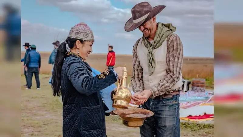 American cowboys visit Kazakh farm in Astana’s vicinity