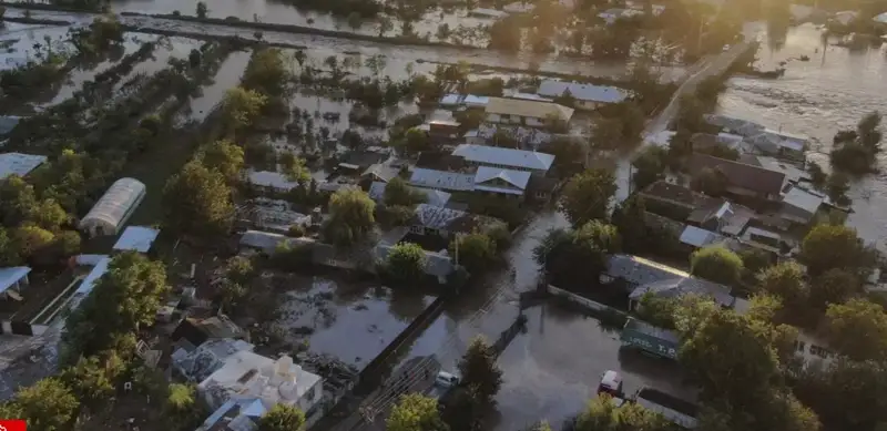 наводнение в Румынии