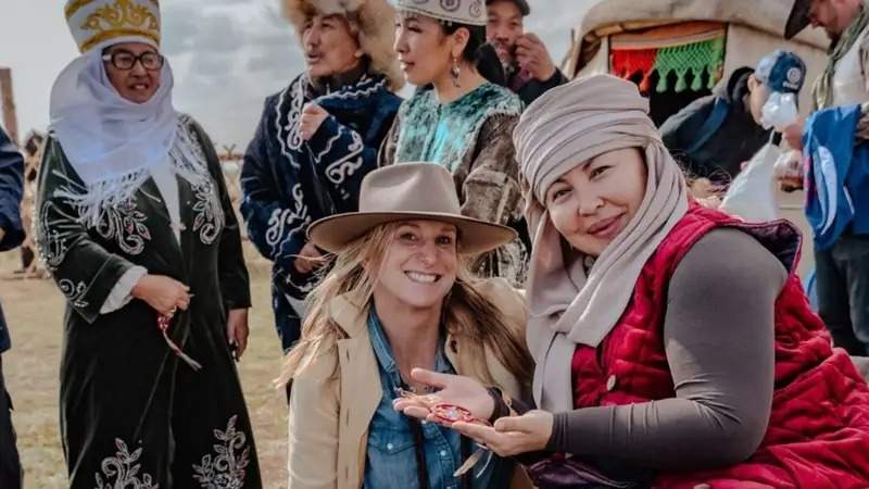 American cowboys visit Kazakh farm in Astana’s vicinity