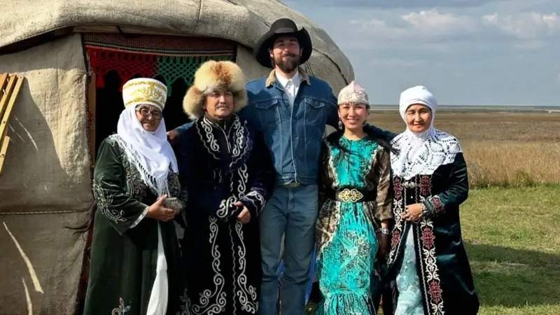 American cowboys visit Kazakh farm in Astana’s vicinity