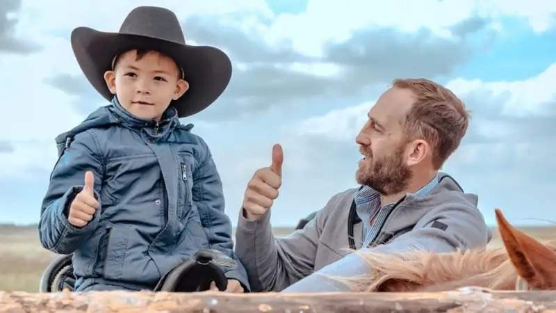 American cowboys visit Kazakh farm in Astana’s vicinity