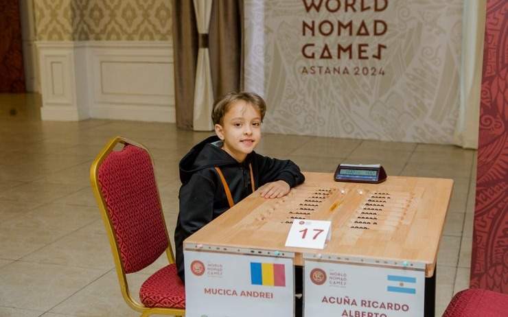 Youngest athletes shine at the 5th World Nomad Games in intellectual battles, Ömer Faruk Ağlamaz , mangala