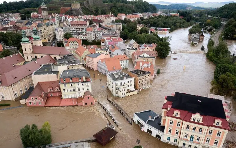 Наводнение в Польше