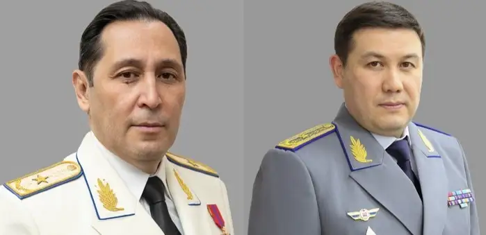 Kazakh President relieves of their duties
