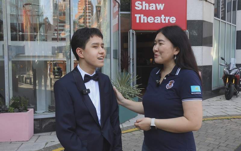 Blind schoolboy from Astana won the Grand Prix at a talent competition in London