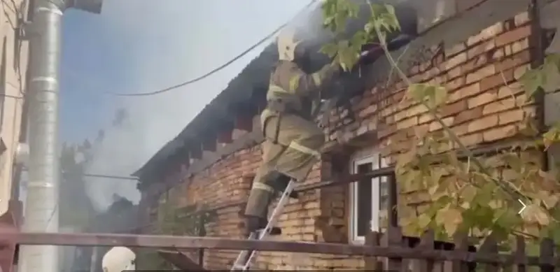 Fire erupts at rural kindergarten in Almaty region