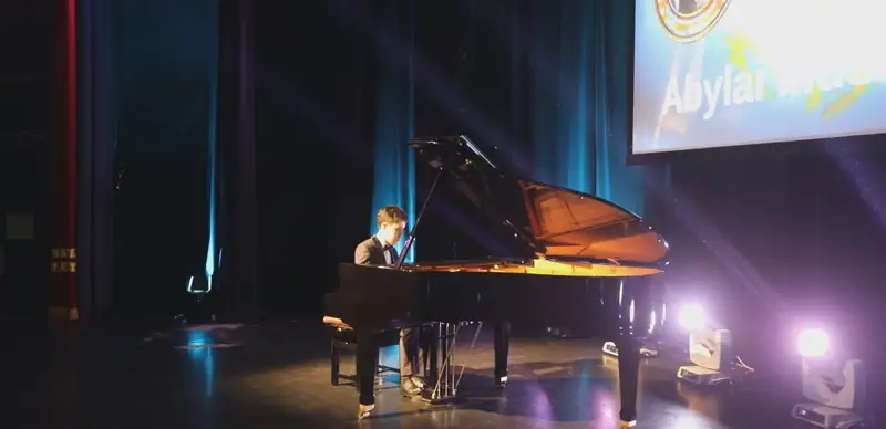 Blind schoolboy from Astana won the Grand Prix at a talent competition in London