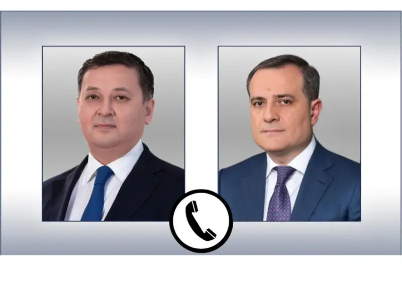 Қазақстан мен Әзербайжан СІМ басшыларының телефон арқылы сөйлесуі туралы