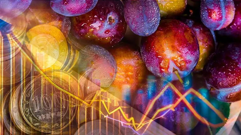 Коллаж цены на сливу