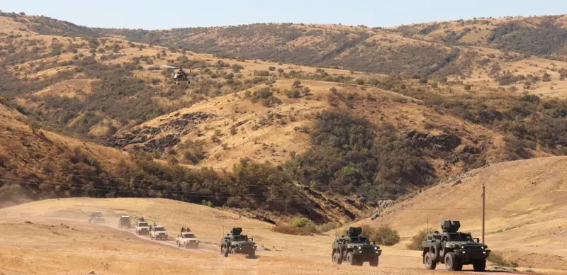 Военные контингенты шести стран провели учения в Туркестанской области