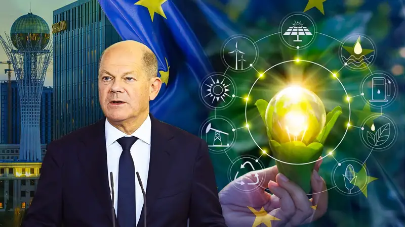 Визит Олафа Шольца и «зеленая» электроэнергия 