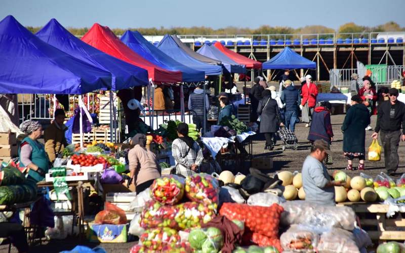 400 тонн сельхозпродукции привезли на ярмарку в Астану