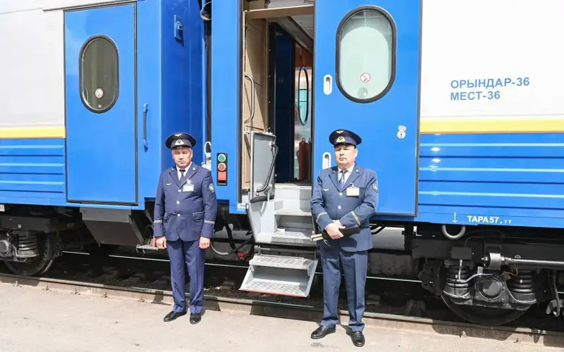 поезд Караганды - Москва