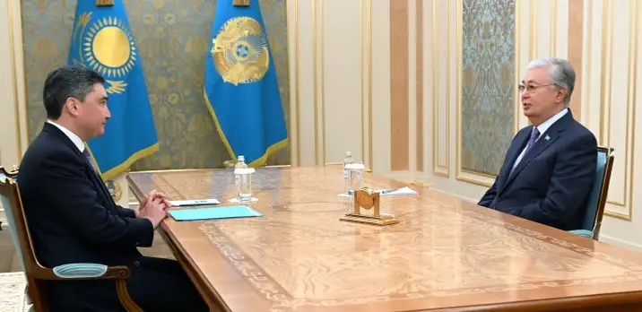Президент принял Премьер-министра Олжаса Бектенова.