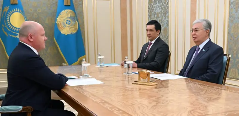 Касым-Жомарт Токаев принял председателя Высшего судебного совета Дмитрия Малахова