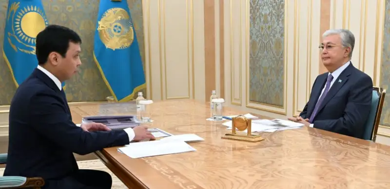 Глава государства принял председателя Агентства по противодействию коррупции Асхата Жумагали