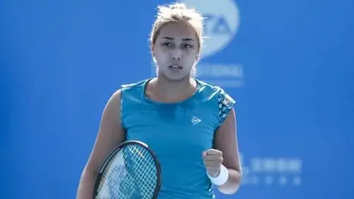 Kazakh tennis player propels to WTA 1000 China Open main tournament