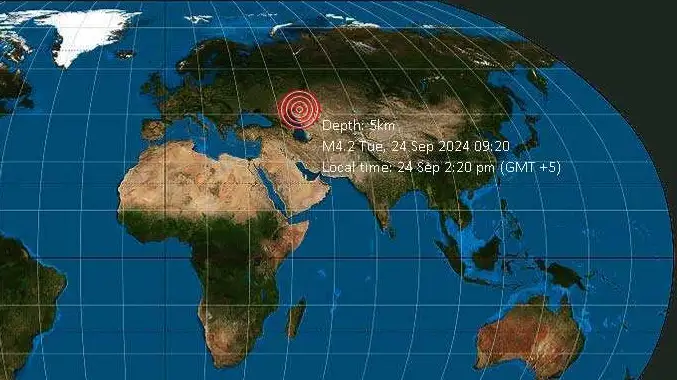 Earthquake hits Atyrau region