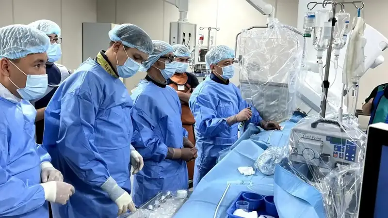 МДҲ ва Марказий Осиё давлатлари орасида биринчи марта Қозоғистонда юрак аритмиясини даволашнинг янги технологияси жорий этилди