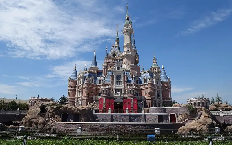 Disneyland в городе Шанхай