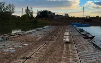 Pavlodarda ózenge batyp ketken kópir qalpyna keltirildi