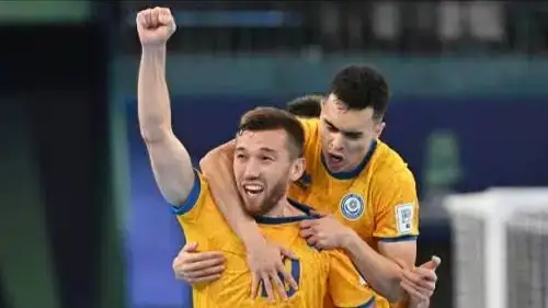 Kazakhstan defeats Portugal in last seconds at FIFA Futsal World Cup in Uzbekistan