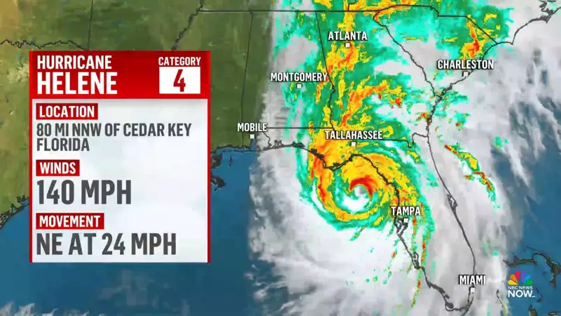 Ураган Хелен США