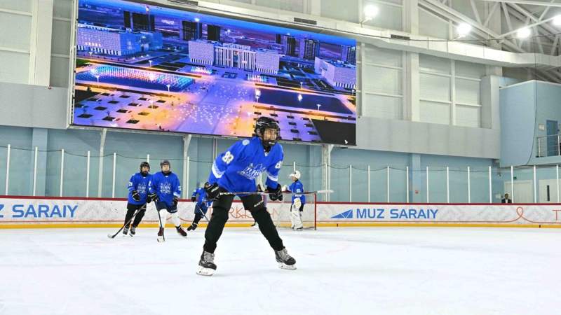 Мемлекет басшысы Түркістан қаласындағы Мұз сарайын аралап көрді