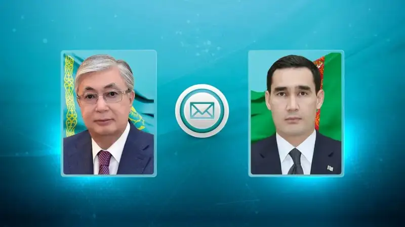 Tokayev congratulates Turkmen President Serdar Berdimuhamedov on Independence Day