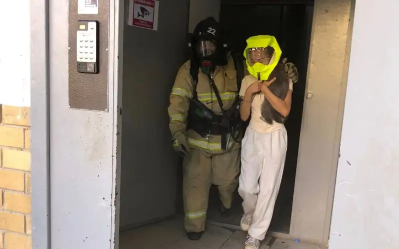 В Актобе эвакуировали 45 человек из-за задымления