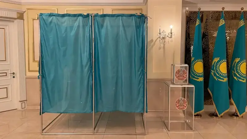 Қозоғистоннинг Озарбайжондаги элчихонасида сайлов участкаси ташкил этилди