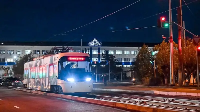 Temirtaýda synaq rejıminde tramvaı iske qosyldy