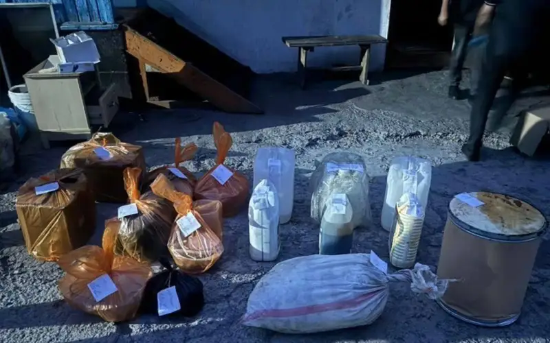 Нарколабораторию ликвидировали в Алматинской области 