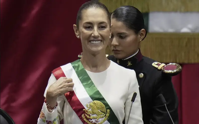 Мексиканың тұңғыш әйел президенті Клаудия Шейнбаум ант қабылдады