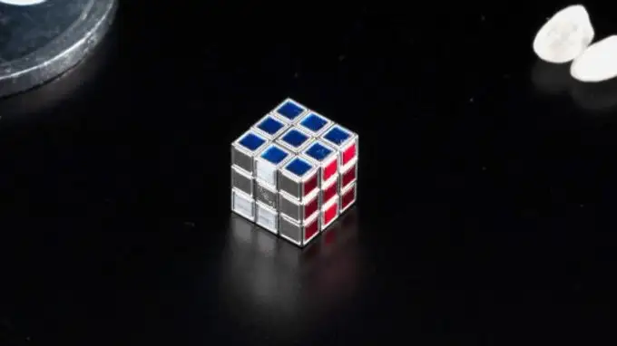 Japanese toymaker unveils world’s smallest Rubik’s Cube