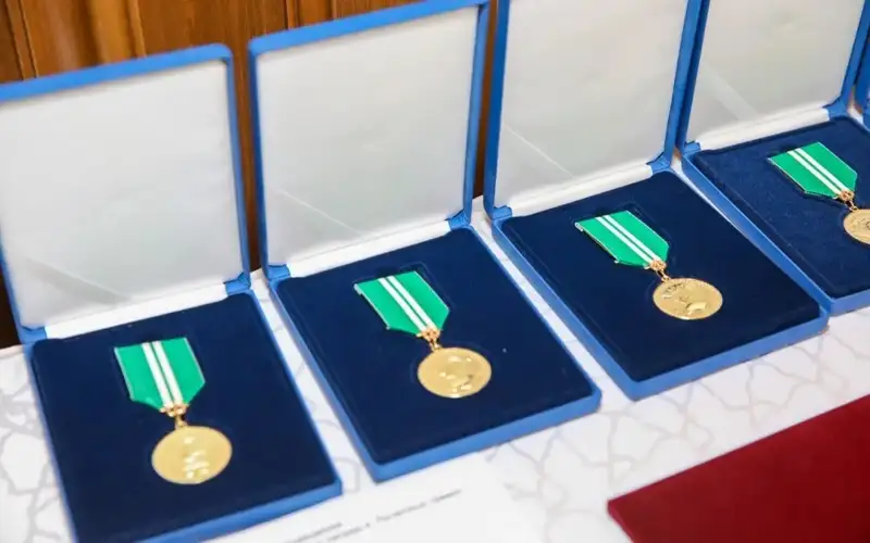 Presidential Affairs Department awards employees who contributed to V World Nomad Games organization