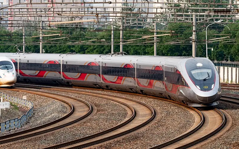 поезд в Китае