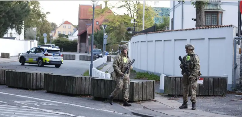 Взрывы у посольсва Израиля в Копенгагене