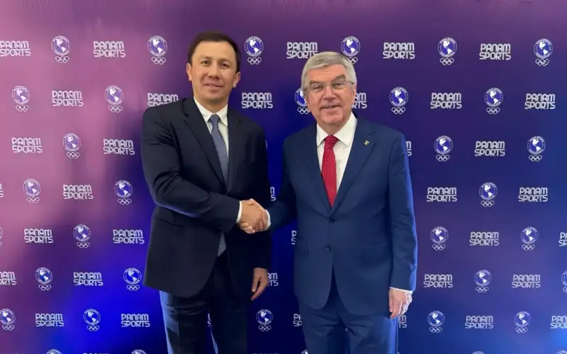 Gennady Golovkin and Thomas Bach