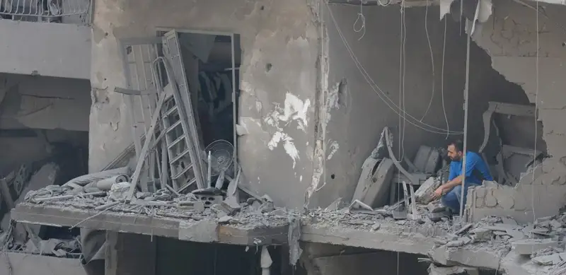 Разрушения в Бейруте.