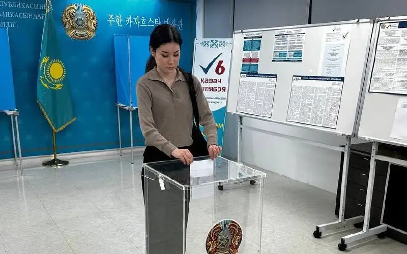 АЭС құрылысына қатысты референдумда бірінші болып Сеулдегі қазақстандық дауыс берді