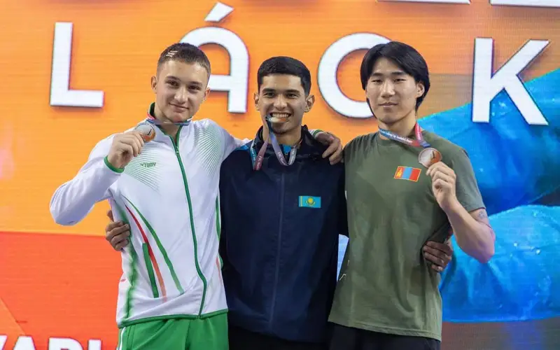 Sporttyq gımnastıkadan álem kýbogynda Qazaqstan quramasy eki altyn medal jeńip aldy