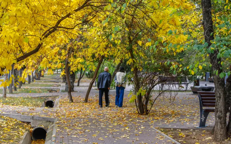 Osen v Almaty