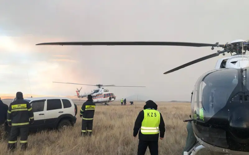 Павлодардағы дала өрті