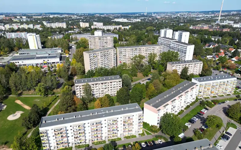 панельные дома в Германии