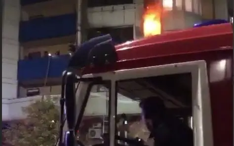 пожар в ЖК Астаны