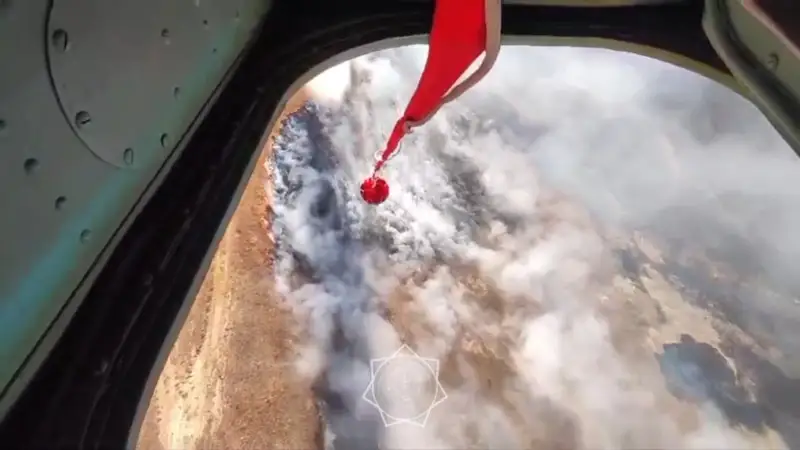 Спасатели МЧС ликвидировали природный пожар в Костанайской области