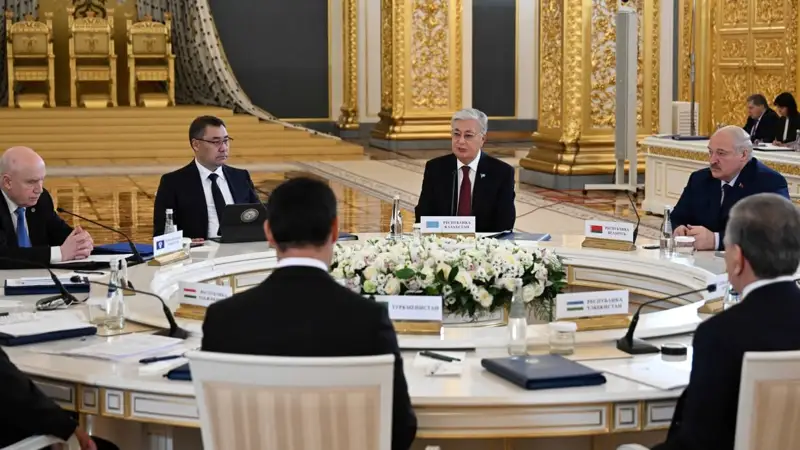 Қазақстан Президенті ТМД мемлекеттері басшылары кеңесінің шағын құрамдағы отырысында сөз сөйледі