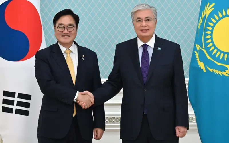 Мемлекет басшысы Корея Республикасы Ұлттық Ассамблеясының Төрағасы У Вон Шикпен кездесті